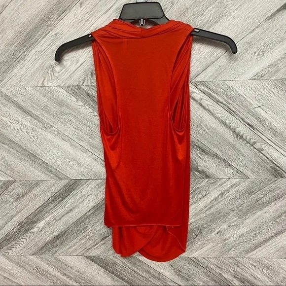 Helmut Lang | Overlap Draped Top In Helium Pink S - Picture 8 of 12